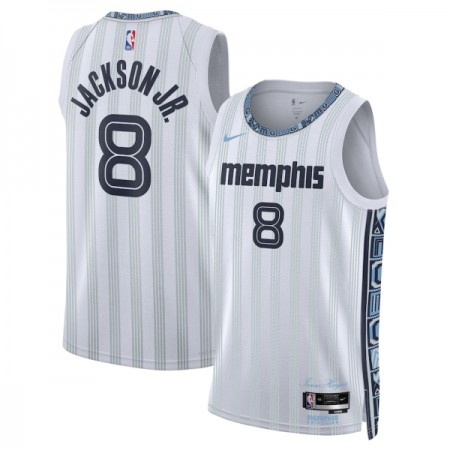 Memphis Grizzlies Jaren Jackson JR Nike 2025-26 City Edition Harmaa Miesten Pelipaidat Swingman
